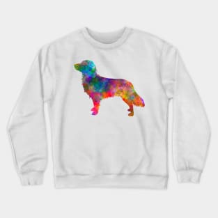 Small Munsterlander in watercolor Crewneck Sweatshirt